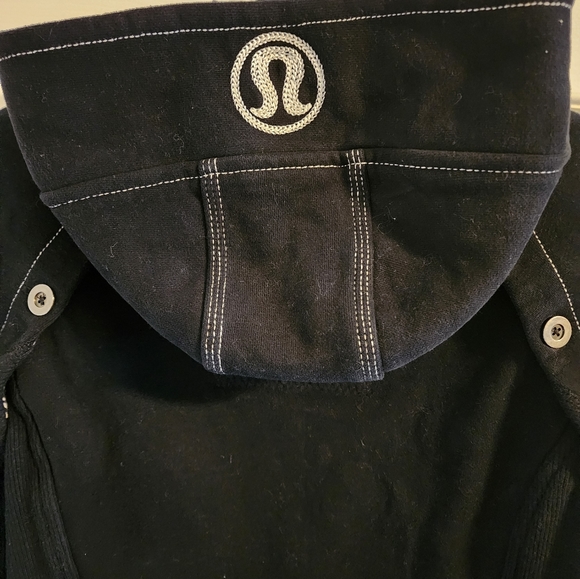 Lululemon Special Edition Convertible Full Zip Scuba Hoodie Sz 8 - Picture 7 of 10